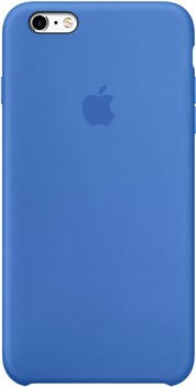 Оригинальный силиконовый чехол-накладка Apple для iPhone 6/6s Plus цвет «Кобальт» (MM6E2ZM/A) - фото 19691