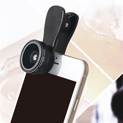 Объектив-линза Lieqi набор 3 в 1 Цвет: Чёрный (LQ-028) - фото 19885