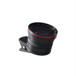Объектив-линза Lieqi набор 2 в 1 Fisheye и макро Цвет: Чёрный (LQ-026) - фото 20255