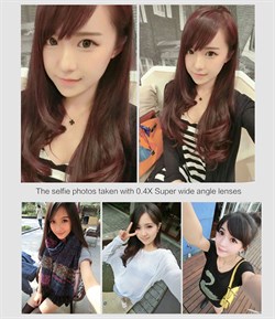 Объектив-линза Lieqi набор 3 в 1:Fisheye, Макро объектив,широкоугольная линза Цвет: Чёрный (LQ-603) - фото 20321