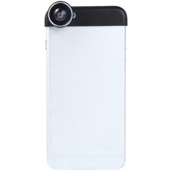 Объектив-линза Lieqi набор 3 в 1:Fisheye, Макро ( macro ) объектив,широкоугольная линза для iPhone 6 plus Цвет: Чёрный (LQ-019) - фото 20339