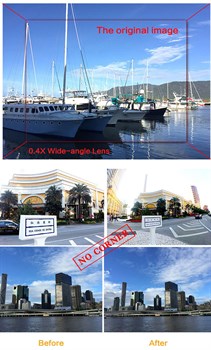 Объектив-линза Lieqi набор 3 в 1:Fisheye, Макро ( macro ) объектив,широкоугольная линза для iPhone 6 plus Цвет: Чёрный (LQ-019) - фото 20346