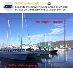 Объектив-линза Lieqi набор 3 в 1: Fisheye, Макро объектив,широкоугольная линза для iPhone 6 Цвет: Чёрный (LQ-018) - фото 20352