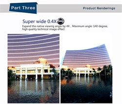 Объектив-линза Lieqi набор 3 в 1: fisheye, Макро объектив,широкоугольная линза Цвет: Красный (LQ-003) - фото 20389