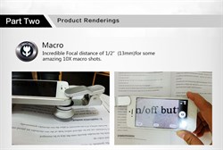 Объектив-линза Lieqi 6x Макро линза Цвет: Чёрный (LQ-006) - фото 20411