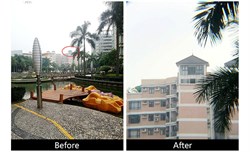 Объектив-линза Lieqi 8x "Телескопический объектив" Цвет: Чёрный/Красный (LQ-007) - фото 20425