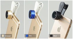 Объектив-линза Lieqi набор 2 в 1 Цвет: Макро и широкоугольная Цвет: Чёрный (F-515) - фото 20499