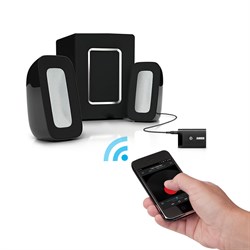 Универсальный беспроводной ресивер-трасмиттер Anker Bluetooth Reciever+Transmitter (Цвет: Чёрный) - фото 20549