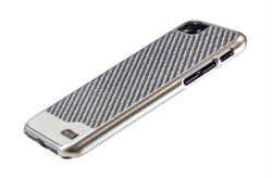 Чехол-накладка BMW для iPhone 7/8 M-Collection Aluminium&Carbon Hard Silver, цвет «серебряный» (BMHCP7MDCS) - фото 20659