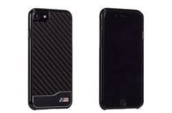 Чехол-накладка BMW для iPhone 7/8 M-Collection Aluminium&Carbon Hard Black, цвет «черный» (BMHCP7MDCS) - фото 20675