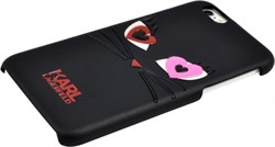 Чехол-накладка Karl Lagerfeld для iPhone 6/6s Choupette, (Цвет: Чёрный) - фото 20716