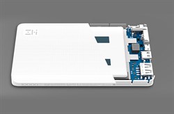 Внешний аккумулятор Xiaomi (Mi) ZMI Power 2 10000 mAh, цвет "Белый" (QB810) - фото 20977