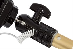 Монопод для селфи USAMS USAMS Wired Selfie Stick с кабелем AUX 3.5mm и встроенной кнопкой, цвет "золотой" - фото 21055