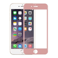 Защитное стекло Ainy Tempered Glass 2.5D 0.2 мм для iPhone 7 Plus (Весь экран, 3D, розовое золото) - фото 21097