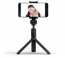 Трипод-монопод Xiaomi Mi Selfie Stick Tripod с Bluetooth пультом, цвет "белый" (XMZPG01YM) - фото 21147