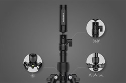 Трипод-штатив Momax Tripod PRO 5 42см, цвет "черный" (TRS5) - фото 21267