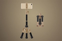 Трипод-штатив Momax Tripod PRO 5 42см, цвет "розовое золото" (TRS5) - фото 21278
