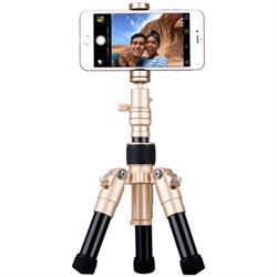 Трипод-штатив Momax Tripod PRO 5 42см, цвет "золотой" (TRS5) - фото 21295