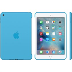 Чехол-накладка Apple Silicone Case для iPad mini 4, цвет "голубой" (MLD32ZM/A) - фото 21671