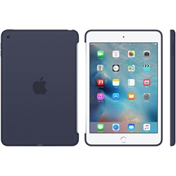 Чехол-накладка Apple Silicone Case для iPad mini 4, цвет "темно-синий" (MKLM2ZM/A) - фото 22069
