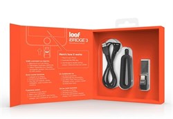 Флэш-память Leef iBridge 3 256Гб USB 3.1 - Lightning, цвет "черный" (LIB3CAKK256R1) - фото 22197