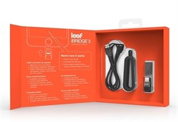 Флэш-память Leef iBridge 3 32Гб USB 3.1 - Lightning, цвет "черный" (LIB3CAKK032R1) - фото 22208