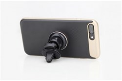 Магнитный автомобильный держатель Rock Universal Air Vent Magnetic Car Mount 2 в воздуховод, цвет "серый" - фото 22302