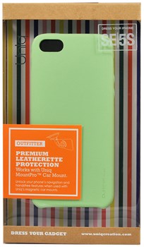 Чехол-накладка Uniq для iPhone SE/5S Outfitter Green, цвет "зеленый" (IPSEHYB-OFTRGRN) - фото 22347