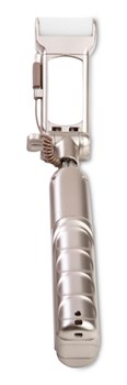 Монопод Noosy Night Sky Selfie Stick LED Light and Back Mirror (LED подсветка, зеркало, цвет "золото") - BR13 - фото 22428