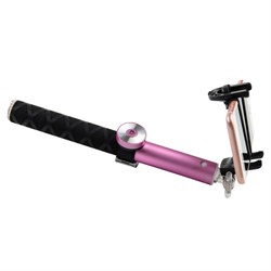 Монопод Noosy - Pro-2 Selfie Stick (цвет розовый) - BR0802 - фото 22620
