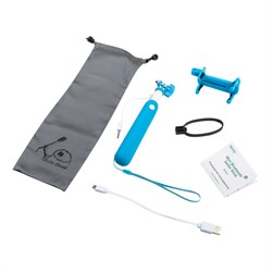 Монопод Noosy Mini Cable Selfie Stick (цвет "синий") - BR07 - фото 22748