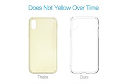 Чехол-накладка Just Mobile TENC для iPhone X (цвет прозрачный-матовый) - фото 23196