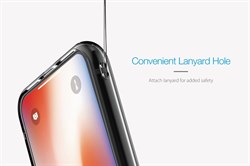 Чехол-накладка Just Mobile TENC для iPhone X (цвет прозрачный-матовый) - фото 23197