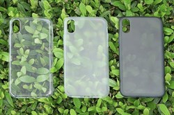 Чехол-накладка Just Mobile TENC для iPhone X (цвет прозрачный-матовый) - фото 23212