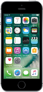 Смартфон Apple Iphone SE 32GB Space Gray  (серый) - фото 23471