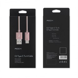 Кабель Rock C2 USB-Type-C 30см - фото 23621