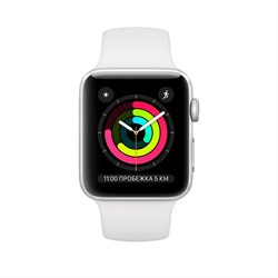Apple Watch Series 3 38mm "Silver" - фото 24433