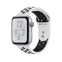 Apple Watch Series 4 Nike+ 40mm "Чёрно-Белый" (Панда) (с перфорацией) - фото 24526