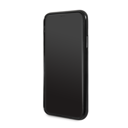 Чехол-Накладка Ferrari iPhone X/XS Heritage Real carbon Hard "Black" (FEHCAHCPXBK) - фото 24935