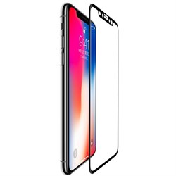 Защитное стекло Ainy 0,2 mm для iPhone X, Цвет: Черный (Весь экран 3D) (AF-A995A) - фото 25360