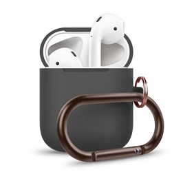 Чехол Elago для AirPods Hang case (Серый) (EAPSC-HANG-DGY) - фото 25494