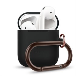 Чехол Elago для AirPods Hang case (Чёрный) (EAPSC-HANG-BK) - фото 25504