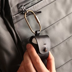 Чехол Elago для AirPods Genuine leather case (Чёрный) (EAPLE-BK) - фото 25522