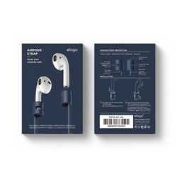 Шнурок Elago для AirPods Strap (Синий) (ESTR-AP-JIN) - фото 25603