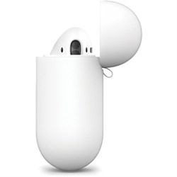 Чехол Elago для AirPods Silicone case (Белый, Светящийся в темноте) (EAPSC-LUBL) - фото 25684