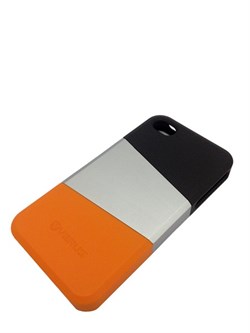 Пластиковый чехол Verus Triplex Case (black/gray/orange) для iphone 4 / 4s