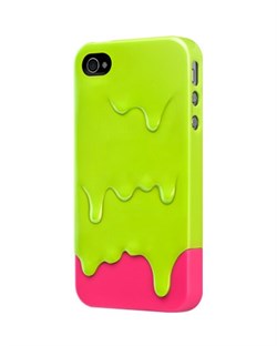 Пластиковый чехол SwitchEasy Melt Cases Green iPhone 4 / 4S
