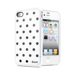 Чехол SGP Linear Biskitt Series Case Black iPhone 4 / 4S