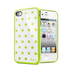 Чехол SGP Linear Biskitt Series Case Green iPhone 4 / 4S