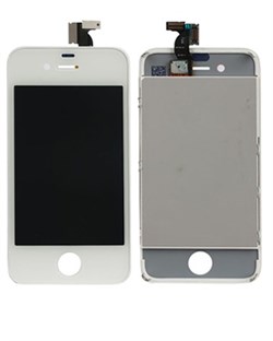Дисплей для iPhone 4s в сборе, белый (копия)